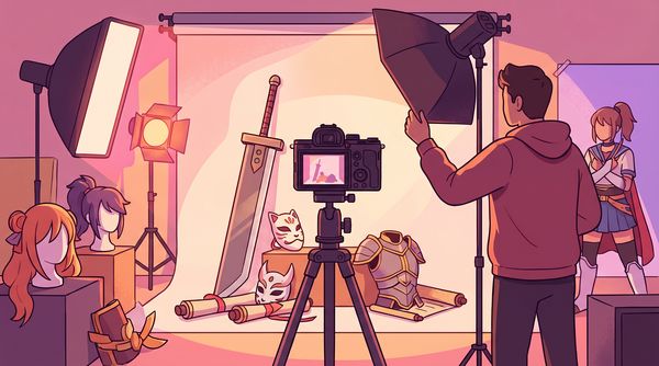 Cosplay摄影技巧视频教程 - 动漫角色拍摄全流程 - hmwtls.cn